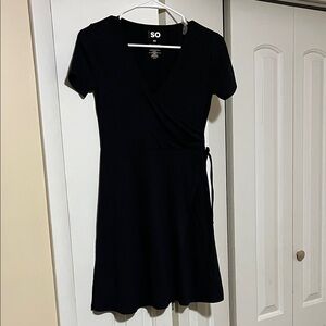 SO Women's Classic Black Mini Dress